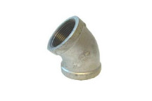 GALVANISED ELBOW FXF 45 DEGREE 80mm