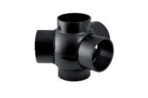 GEBERIT HDPE TRIPLE BRANCH BALL 125x110mm 88.5x135deg 368.600.16.1