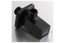 GIO A278/MB QUARTER TURN ANGLE VALVE SQUARE BLACK