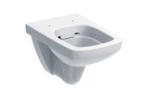 GEBERIT 500.275.01.1 SELNOVA WALL HUNG RIMFREE PAN WHITE