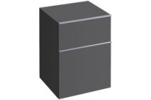 GEBERIT 502.315.JK.1 ICON LOW CABINET 2 DRAWER 450x600mm MATT LAVA