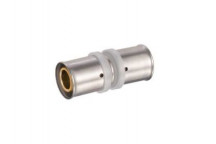 PEXMAN STRAIGHT COUPLER BRASS 20mm CRIMPED