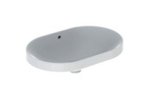 GEBERIT 500.728.01.2 COUNTERTOP OVAL BASIN 0TH 600mm