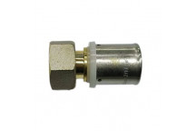 PEXMAN DEMOUNTABLE FEMALE UNION BRASS 25x3/4 CRIMPED