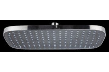 MERELLI RECTO RAINSHOWER ROSE 330X215mm CP/WHITE FACE