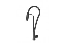 COBRA INDULGE SINK MIXER FLEXI PULL-DOWN 1TH BLACK IN-971MB