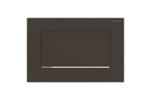 GEBERIT 115.893.14.1 SIGMA30 ACTUATOR PLATE MATT BLACK SHINY CP