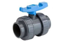 uPVC S/WELD BALL VALVE 20mm DOUBLE UNION PLAIN V321