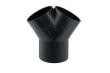 GEBERIT DOUBLE BRANCH BREECH FITTING 75x63mm 30deg 365.470.16.1