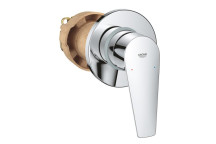 GROHE G-29040001 NEW BAU EDGE U/WALL BATH/SHOWER MIXER 15mm CP