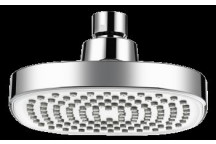 MERELLI CUBO RAINSHOWER ROSE 120X120mm CP/WHITE FACE
