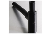 GIO A186/MB HEAVY DUTY ROUND BOTTLE TRAP 32X32mm BLACK