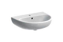 GEBERIT 500.315.01.1 SELNOVA WASH HAND BASIN 550x440mm WHITE 1TH