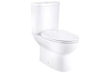 COBRA SHELTER CLOSE COUPLE SUITE( PAN, CISTERN, MECH,SEAT) WHITE