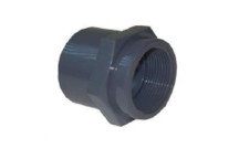 uPVC S/WELD FEMALE ADAPTOR 32x1 GREY