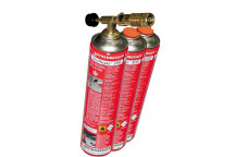 ROTHENBERGER HOT PACK BURNER SET (TORCH & 3 GAS) 3.5579