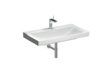 GEBERIT 500.531.01.1 XENO2 WASH BASIN 1TH WITHOUT O/FLOW 900mm WHITE