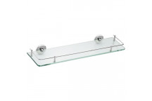 BATHROOM BUTLER LR2126CHRM GLASS SHELF & BOTTLE BAR POLISHED CHROME