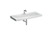 GEBERIT 500.551.01.1 XENO2 WASH BASIN 1TH WITHOUT O/FLOW 1200mm WHITE