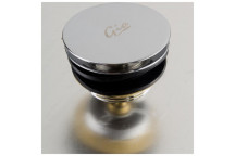 GIO P30 FLAT TOP CLICK BATH WASTE 40MM UNSLOTTED
