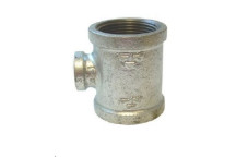 GALVANISED REDUCING TEE 25X20mm