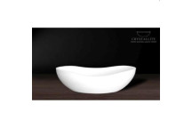 CRYSTALLITE SOHO FREE STANDING BASIN WHITE 518X340X150