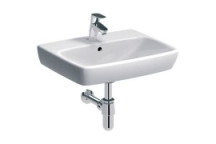 GEBERIT 500.299.01.1 SELNOVA SQUARE WASH HAND BASIN WHITE