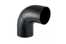 GEBERIT HDPE BEND LONG TURN BUTT WELD 200mm 90deg 370.055.16.1