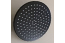 GIO 95-01/MB ROUND SHOWER ROSE 200X200 BLACK