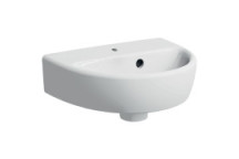 GEBERIT 500.320.01.1 SELNOVA HAND RINSE BASIN WHITE 360x290mm