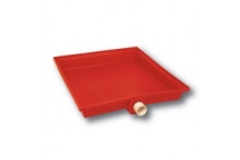 KWIKOT DRT600 POLY GEYSER TRAY VERTICAL 600x600mm 50L
