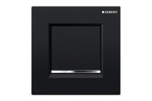 GEBERIT 116.017.KM.1 PNEUMATIC URINAL FLUSH CONTROL TYPE 30  BLACK/CP