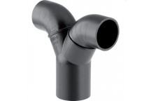 GEBERIT DOUBLE CONNECTION BEND 75x56x50mm 90deg 365.472.16.1