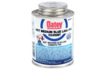 OATEY PVC CEMENT HOT MEDIUM BLUE LAVA 237ml
