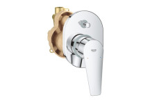 GROHE G-29039001 NEW BAU EDGE U/WALL DIVERTER BATH/SHOWER MIXER 15mm