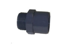 uPVC S/WELD MALE ADAPTOR 20X3/4 GREY