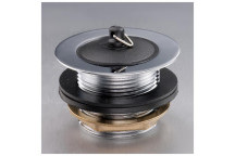 GIO BTW101 BATH WASTE & RUBBER PLUG 40MM