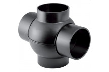 GEBERIT DOUBLE BRANCH BALL 90mm 88.5x180deg 366.280.16.1