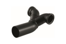 GEBERIT DOUBLE CONNECTION BEND HORIZ 110mm 90deg 367.904.16.1