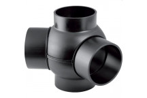 GEBERIT DOUBLE BRANCH BALL 90mm 88.5x135deg 366.380.16.1