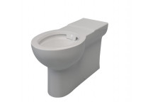 LECICO LAGUNA BTW RAISED BACK ENTRY PARAPLEGIC RIMLESS PAN ONLY