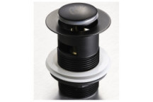 GIO BW202S/MB CLICK BASIN WASTE 32MM SLOTTED BLACK