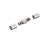 RIFENG STRAIGHT COUPLER BRASS 25mm