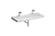 GEBERIT 500.550.01.1 XENO2 BASIN 2TH O/FLOW 1200mm WHITE