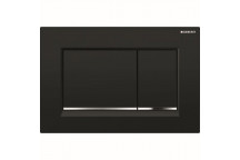 GEBERIT 115.883.KM.1 SIGMA 30 DUAL FLUSH ACTUATOR BLACK/SHINY/BLACK
