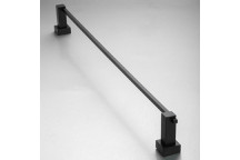 GV DI BELLA 4130B  MALTA SINGLE TOWEL RAIL 660mm MATT BLACK