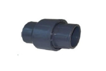 uPVC S/WELD SOCKET UNION 16mm PLAIN GREY