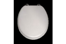 ACTIVE CHEEKY TOILET SEAT PREMIUM MATT WHITE CP HINGE