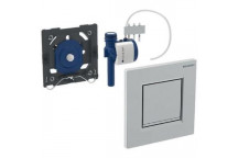 GEBERIT 116.017.JQ.1 PNEUMATIC URINAL FLUSH CONTROL MATT/SHINY/MATT