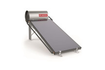 ARISTON DIRECT SOLAR SYSTEM 100LT GEYSER OUTSIDE  FLAT PLATE FLATROOF